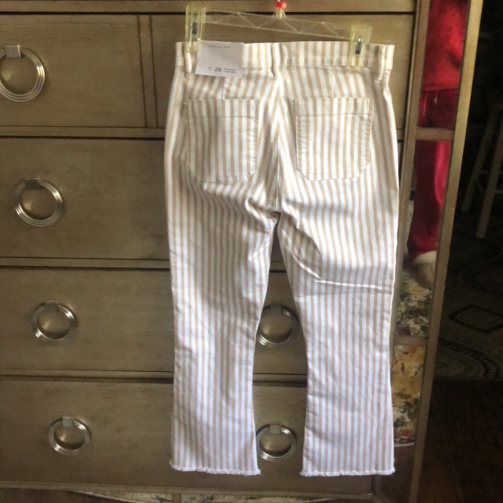 New Loft high waist flare crop, size 6/28 - Picture 6 of 10